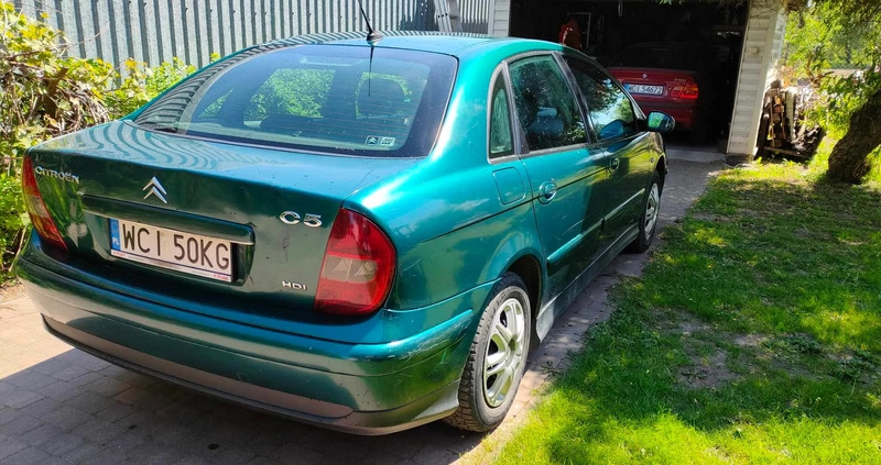 Citroen C5 cena 3500 przebieg: 246935, rok produkcji 2001 z Ciechanów małe 79